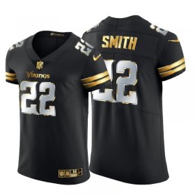 Wholesale Cheap Minnesota Vikings #22 Harrison Smith Men\'s Nike Black Edition Vapor Untouchable Elite NFL Jersey