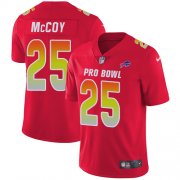 Wholesale Cheap Nike Bills #25 LeSean McCoy Red Men's Stitched NFL Limited AFC 2018 Pro Bowl Jersey