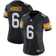Wholesale Cheap Nike Steelers #6 Devlin Hodges Black Alternate Women's Stitched NFL Vapor Untouchable Limited Jersey