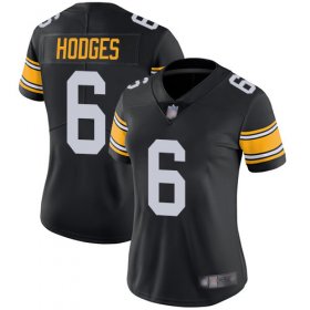 Wholesale Cheap Nike Steelers #6 Devlin Hodges Black Alternate Women\'s Stitched NFL Vapor Untouchable Limited Jersey