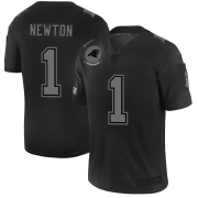 Wholesale Cheap Carolina Panthers #1 Cam Newton Men's Nike Black 2019 Salute to Service Limited Stitched NFL Jersey