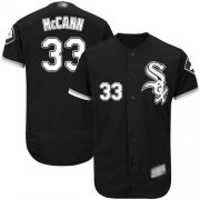 Wholesale Cheap White Sox #33 James McCann Black Flexbase Authentic Collection Stitched MLB Jersey
