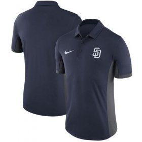 Wholesale Cheap Men\'s San Diego Padres Nike Navy Franchise Polo