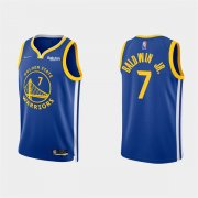 Wholesale Cheap Mens Golden State Warriors #7 Patrick Baldwin Jr. 2022 Royal Stitched Basketball Jersey