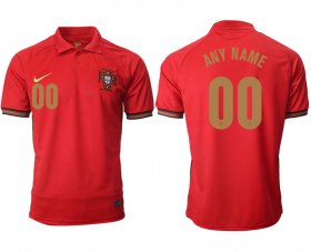 Wholesale Cheap Men 2021 Europe Portugal home AAA version soccer jerseys
