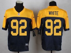Wholesale Cheap Nike Packers #92 Reggie White Navy Blue Alternate Men\'s Stitched NFL New Elite Jersey