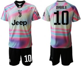 Wholesale Cheap Juventus #10 Dybala Anniversary Soccer Club Jersey