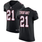 Wholesale Cheap Nike Falcons #21 Desmond Trufant Black Alternate Men's Stitched NFL Vapor Untouchable Elite Jersey