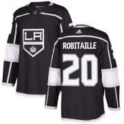 Wholesale Cheap Adidas Kings #20 Luc Robitaille Black Home Authentic Stitched NHL Jersey