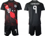 Wholesale Cheap 2021 Men Bayern Munchen away 9 soccer jerseys