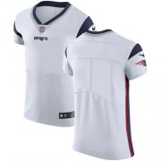 Wholesale Cheap Nike Patriots Blank White Men's Stitched NFL Vapor Untouchable Elite Jersey