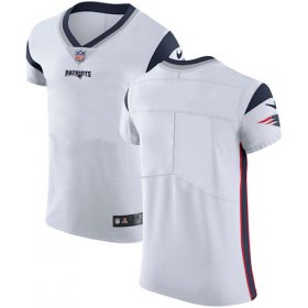Wholesale Cheap Nike Patriots Blank White Men\'s Stitched NFL Vapor Untouchable Elite Jersey
