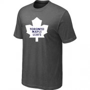 Wholesale Cheap Toronto Maple Leafs Big & Tall Logo Crow Grey NHL T-Shirt