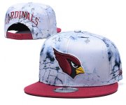 Wholesale Cheap Arizona Cardinals Team Logo Smoke Red Adjustable Hat TX