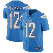 Wholesale Cheap Nike Chargers #12 Travis Benjamin Electric Blue Alternate Men's Stitched NFL Vapor Untouchable Limited Jersey