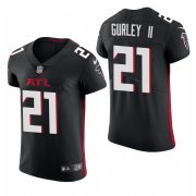 Cheap Atlanta Falcons #21 Todd Gurley II Nike Men's Black Team Color Men's Stitched NFL 2020 Vapor Untouchable Elite Jersey