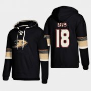Wholesale Cheap Anaheim Ducks #18 Patrick Eaves Black adidas Lace-Up Pullover Hoodie