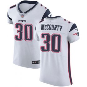 Wholesale Cheap Nike Patriots #30 Jason McCourty White Men\'s Stitched NFL Vapor Untouchable Elite Jersey
