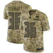 Wholesale Cheap Nike Buccaneers #36 M.J. Stewart Camo Men's Stitched NFL Limited 2018 Salute To Service Jersey