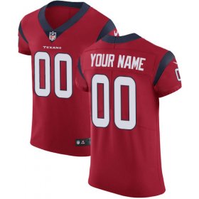 Wholesale Cheap Nike Houston Texans Customized Red Alternate Stitched Vapor Untouchable Elite Men\'s NFL Jersey