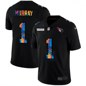 Cheap Arizona Cardinals #1 Kyler Murray Men\'s Nike Multi-Color Black 2020 NFL Crucial Catch Vapor Untouchable Limited Jersey