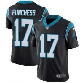 Wholesale Cheap Nike Panthers #17 Devin Funchess Black Team Color Men\'s Stitched NFL Vapor Untouchable Limited Jersey