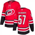 Wholesale Cheap Adidas Hurricanes #57 Trevor Van Riemsdyk Red Home Authentic Stitched Youth NHL Jersey