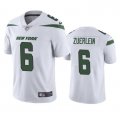Cheap Men's New York Jets #6 Greg Zuerlein White Vapor Untouchable Limited Stitched Jersey