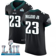 Wholesale Cheap Nike Eagles #23 Rodney McLeod Jr Black Alternate Super Bowl LII Men's Stitched NFL Vapor Untouchable Elite Jersey