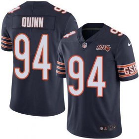 Wholesale Cheap Nike Bears #94 Robert Quinn Navy Blue Team Color Men\'s Stitched NFL 100th Season Vapor Untouchable Limited Jersey