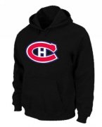 Wholesale Cheap NHL Montreal Canadiens Big & Tall Logo Pullover Hoodie Black