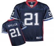 Wholesale Cheap Bills #21 C.J. Spiller Dark Blue Stitched NFL Jersey