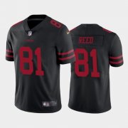 Wholesale Cheap Youth San Francisco 49ers #81 Jordan Reed Black Limited Alternate Vapor Untouchable Jersey