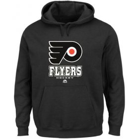 Wholesale Cheap Philadelphia Flyers Majestic Big & Tall Critical Victory Pullover Hoodie Black