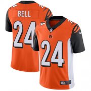 Wholesale Cheap Nike Bengals #24 Vonn Bell Orange Alternate Men's Stitched NFL Vapor Untouchable Limited Jersey