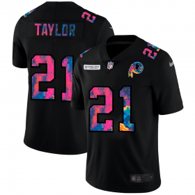 Cheap Washington Redskins #21 Sean Taylor Men\'s Nike Multi-Color Black 2020 NFL Crucial Catch Vapor Untouchable Limited Jersey