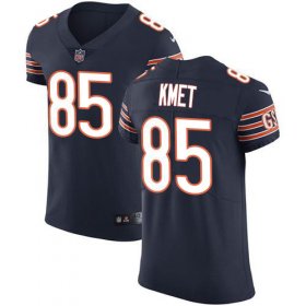 Wholesale Cheap Nike Bears #85 Cole Kmet Navy Blue Team Color Men\'s Stitched NFL Vapor Untouchable Elite Jersey