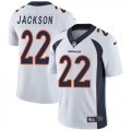 Wholesale Cheap Nike Broncos #22 Kareem Jackson White Men's Stitched NFL Vapor Untouchable Limited Jersey