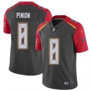 Wholesale Cheap Nike Buccaneers #8 Bradley Pinion Gray Men's Stitched NFL Limited Inverted Legend Jersey