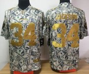 Wholesale Cheap Nike Raiders #34 Bo Jackson Dollar Fashion Men's Stitched NFL Elite Jersey