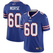 Wholesale Cheap Nike Bills #60 Mitch Morse Royal Blue Team Color Men's Stitched NFL Vapor Untouchable Limited Jersey
