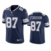 Cheap Men's Dallas Cowboys #87 Jake Ferguson Navy Vapor Untouchable Limited Football Stitched Jersey