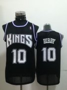 Wholesale Cheap Sacramento Kings #10 Mike Bibby Black Swingman Jersey