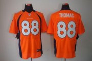 Wholesale Cheap Nike Broncos #88 Demaryius Thomas Orange Team Color Men's Stitched NFL Elite Jersey