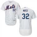 Wholesale Cheap Mets #32 Steven Matz White(Blue Strip) Flexbase Authentic Collection Stitched MLB Jersey