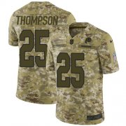 Wholesale Cheap Nike Redskins #25 Chris Thompson Camo Men's Stitched NFL Limited 2018 Salute To Service Jersey
