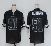 Wholesale Cheap Redskins #91 Ryan Kerrigan Black Shadow Stitched NFL Jersey