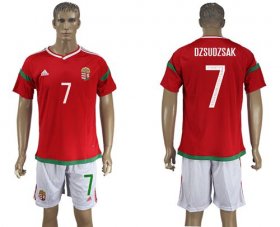 Wholesale Cheap Hungary #7 Dzsudzsak Home Soccer Country Jersey