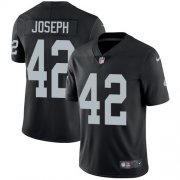 Wholesale Cheap Nike Raiders #42 Karl Joseph Black Team Color Men's Stitched NFL Vapor Untouchable Limited Jersey