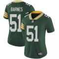 Wholesale Cheap Women's Green Bay Packers #51 Krys Barnes Limited Green Team Color Vapor Untouchable Jersey